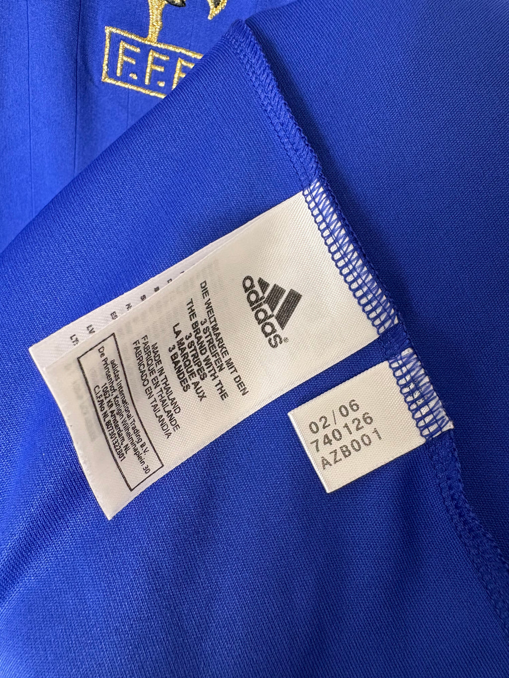 France 2006 Home Shirt by adidas (XL)