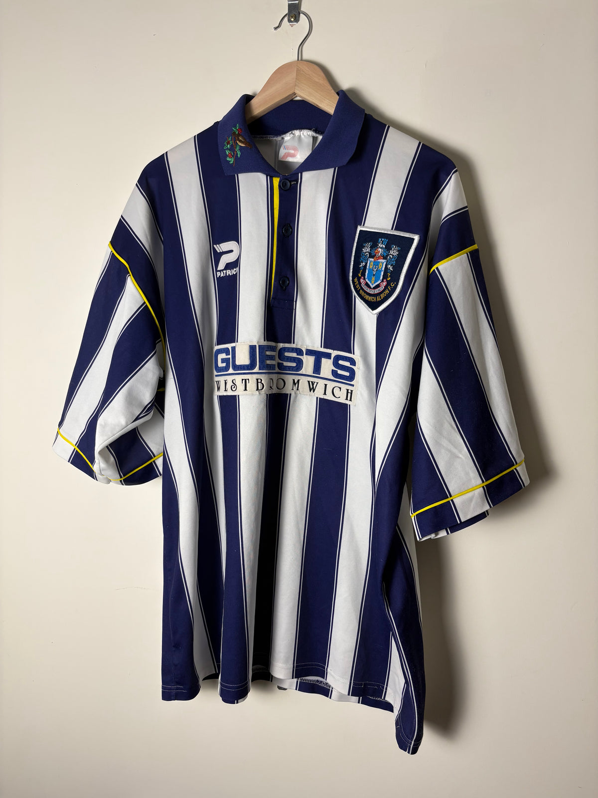 West Bromwich Albion 1995/96 Home Shirt by Patrick (XXL)