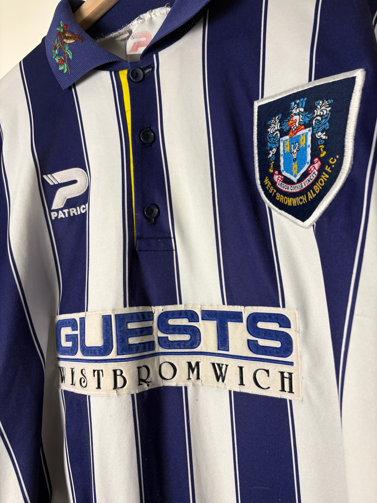 West Bromwich Albion 1995/96 Home Shirt by Patrick (XXL)