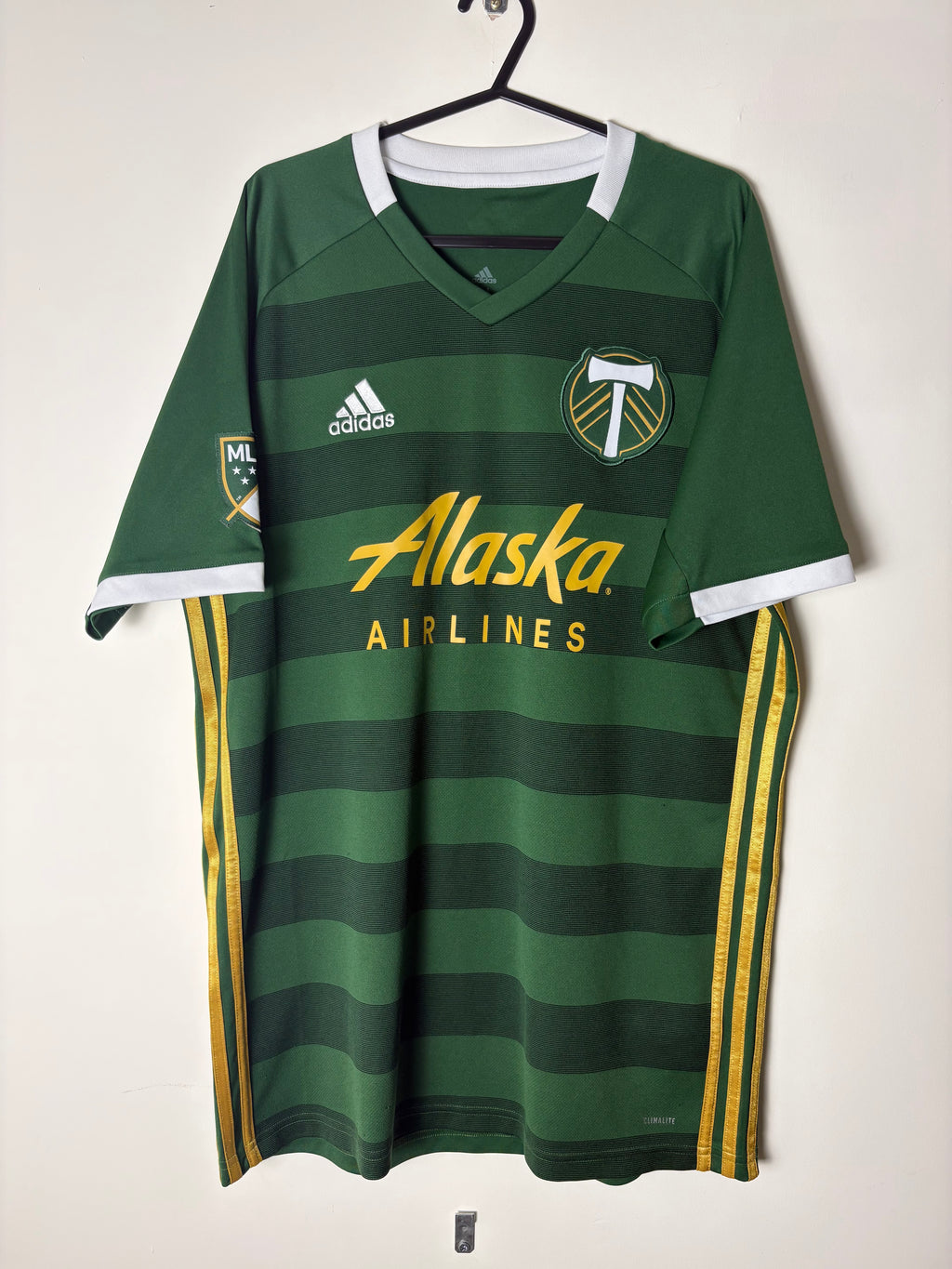 Portland Timbers 2019/20 home shirt by adidas (M)