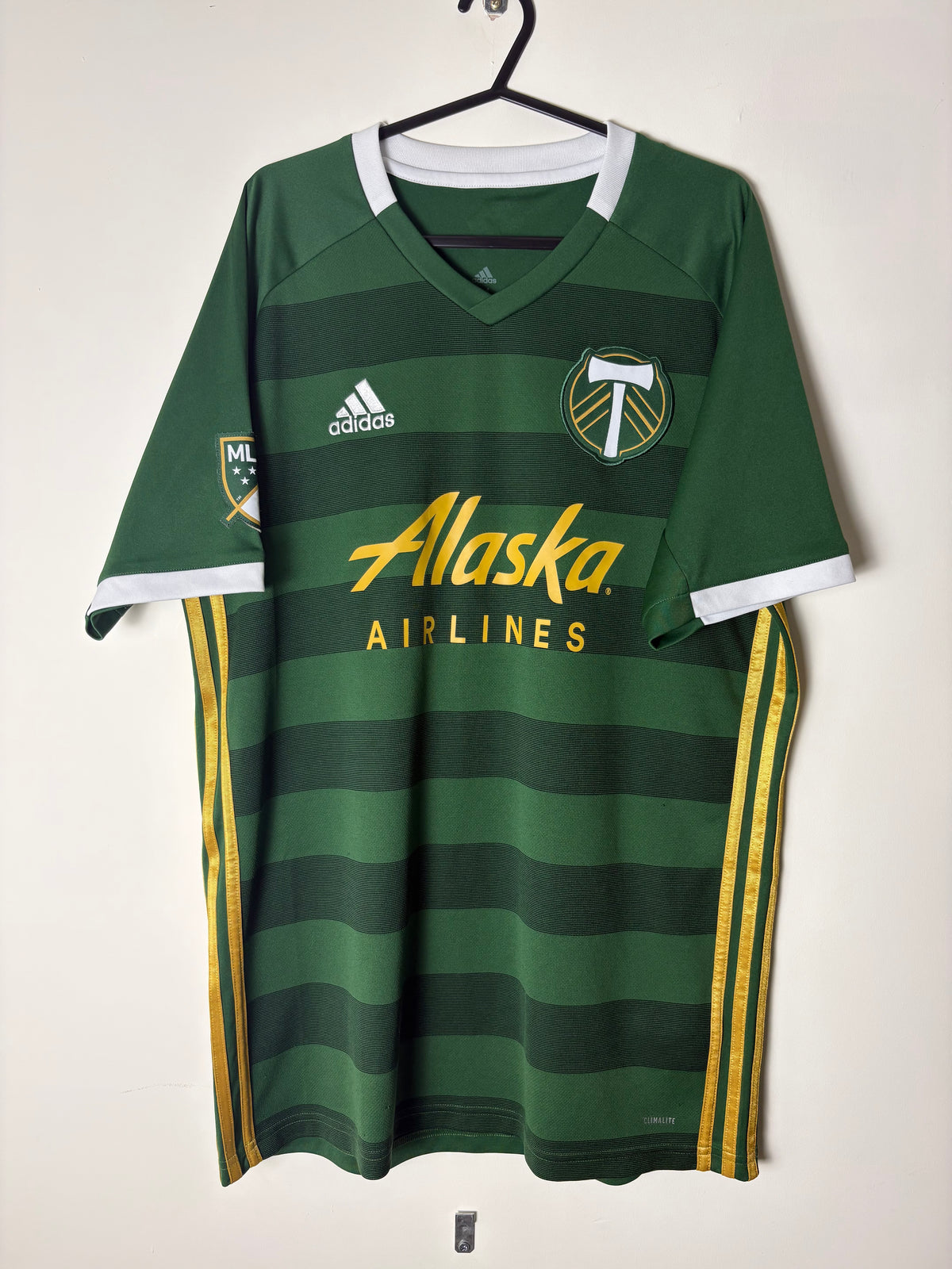 Portland Timbers 2019/20 home shirt by adidas (M)