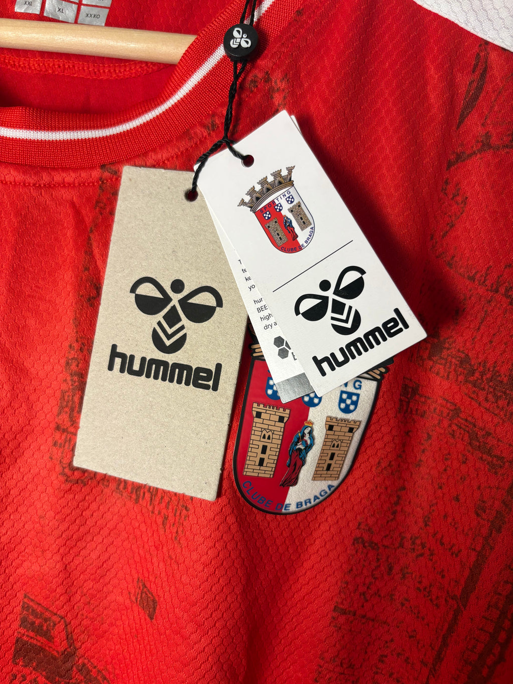 Sporting Braga 2022/23 Home Shirt by Hummel (XXL)