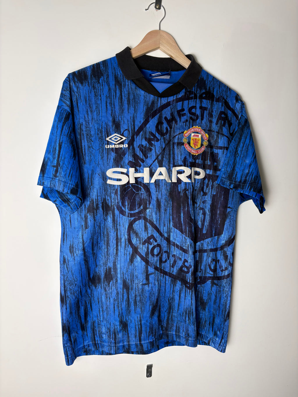 Manchester United 1992/93 Home Shirt by adidas (M)