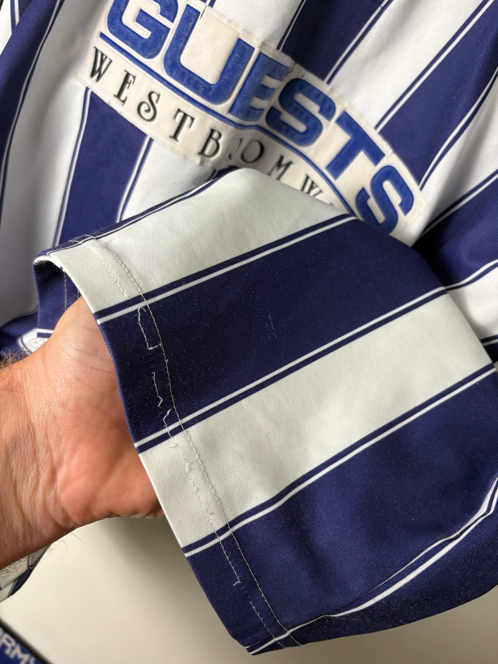 West Bromwich Albion 1995/96 Home Shirt by Patrick (XXL)