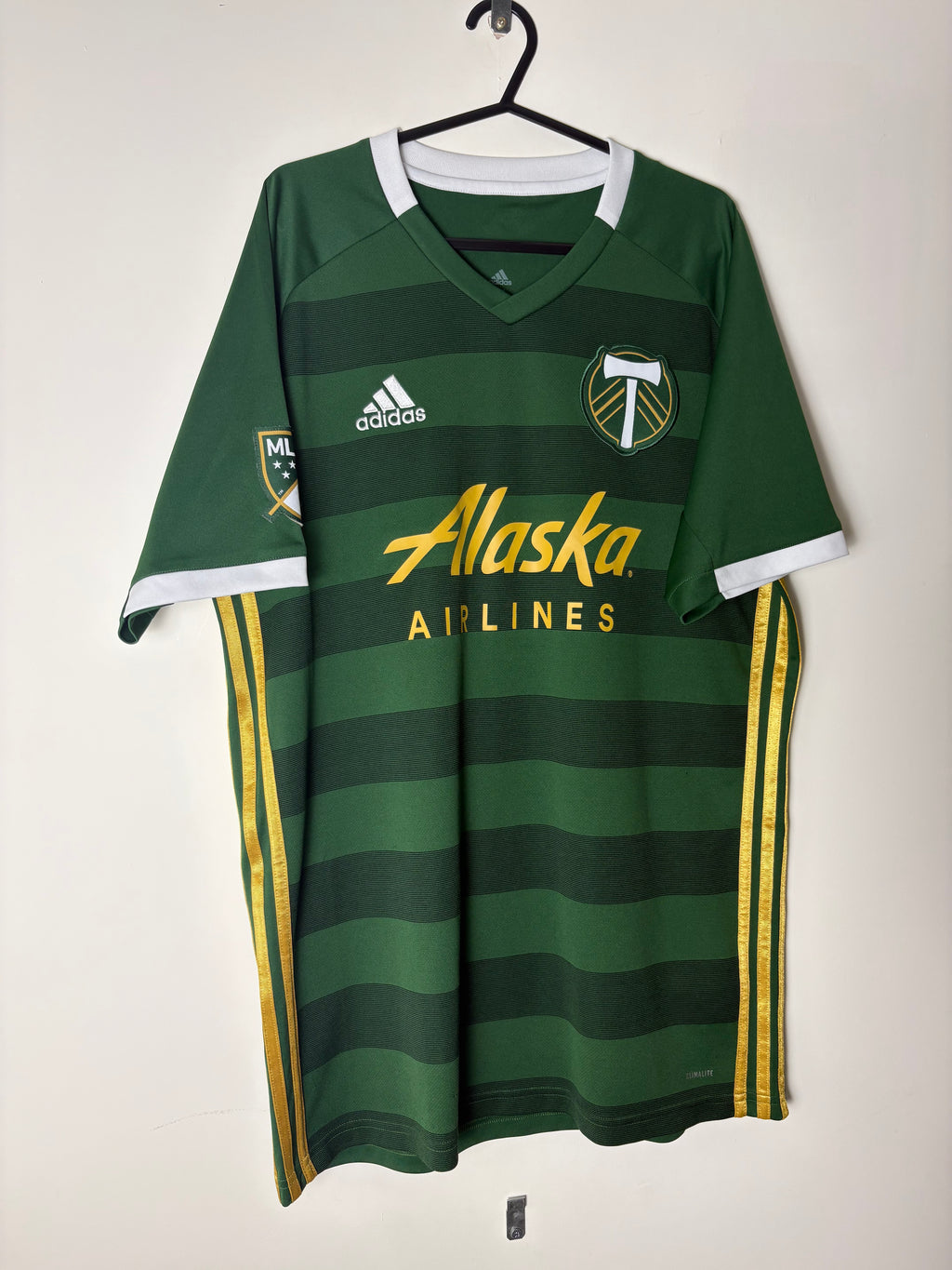 Portland Timbers 2019/20 home shirt by adidas (M)