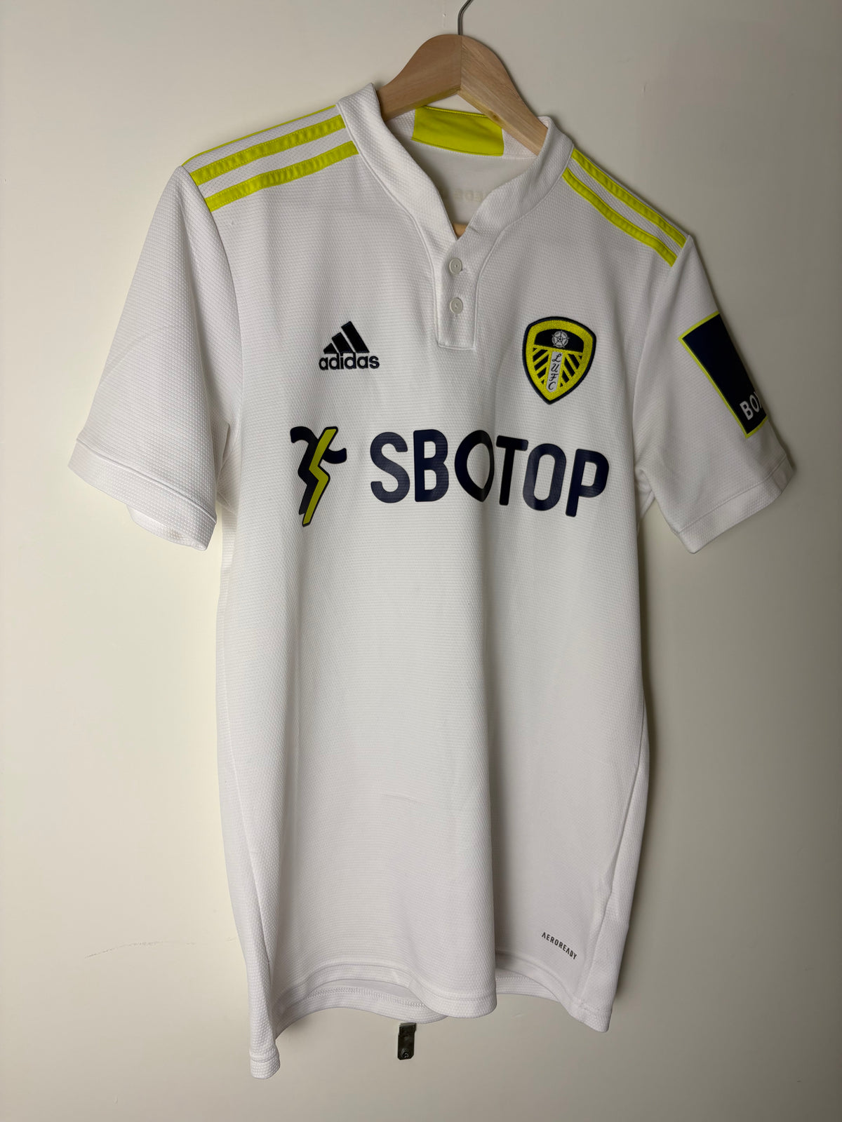 Leeds 2021/22 Home Shirt by adidas (S)