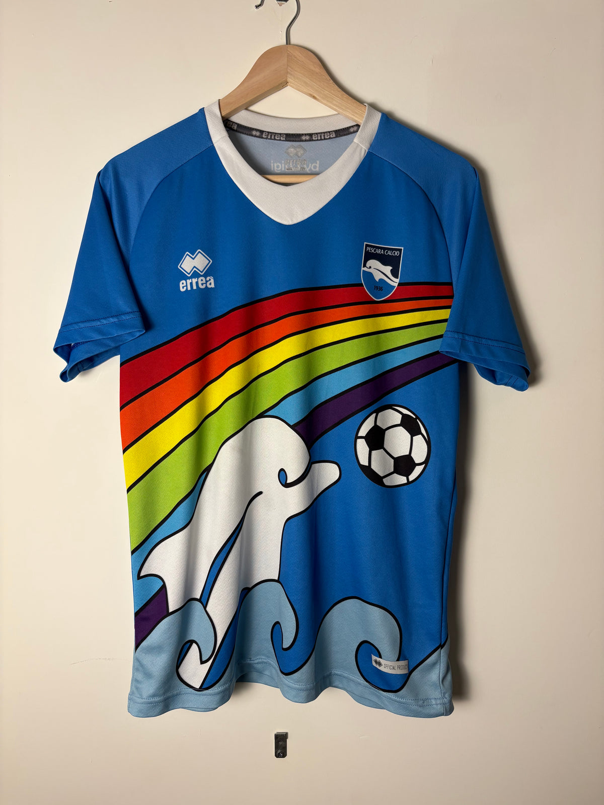 Pescara Calcio 2019/20 Special Edition Shirt by Errea (M)