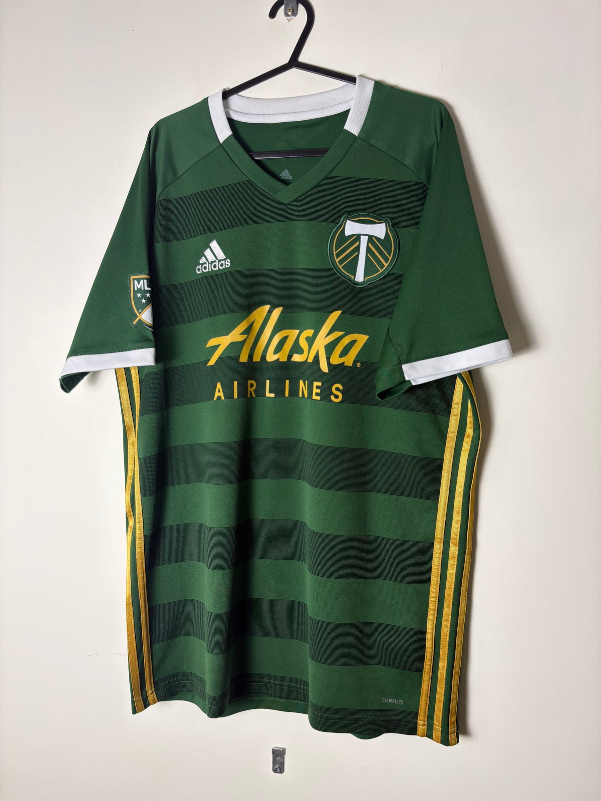 Portland Timbers 2019/20 home shirt by adidas (M)