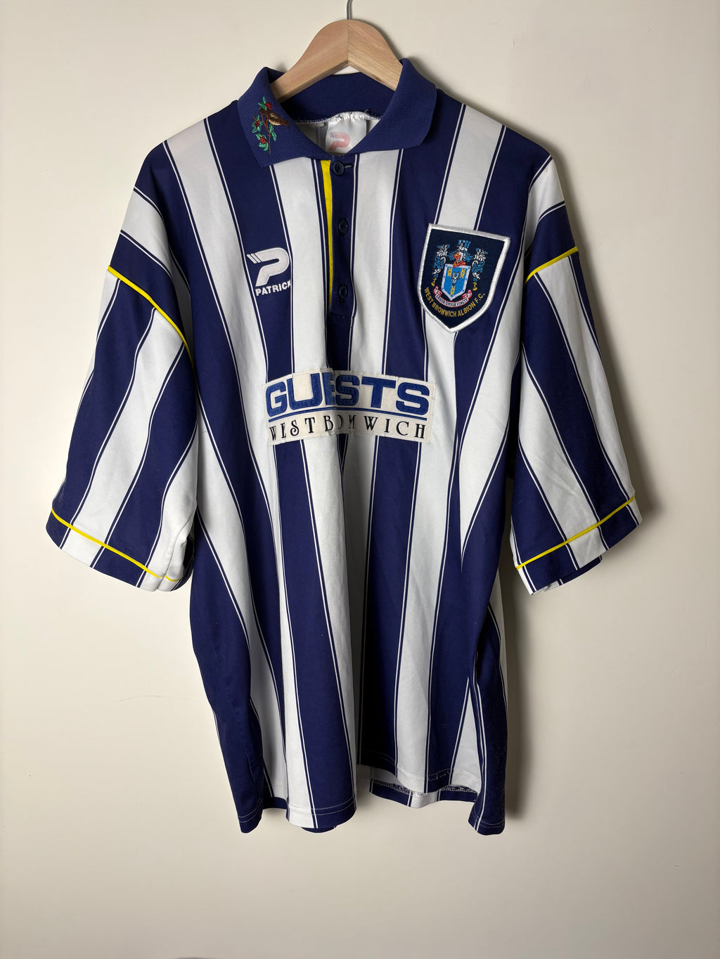 West Bromwich Albion 1995/96 Home Shirt by Patrick (XXL)
