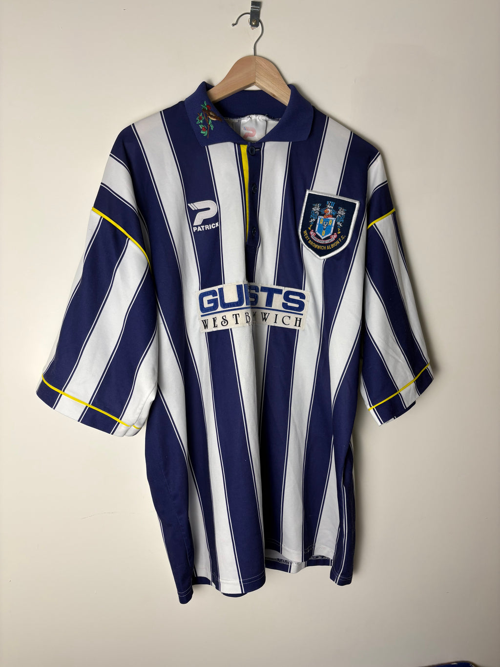 West Bromwich Albion 1995/96 Home Shirt by Patrick (XXL)