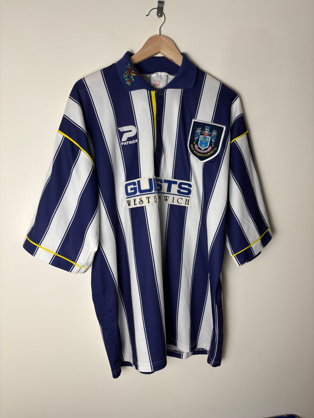 West Bromwich Albion 1995/96 Home Shirt by Patrick (XXL)