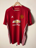 Man Utd 2016/17 Home Shirt by Adidas (L)